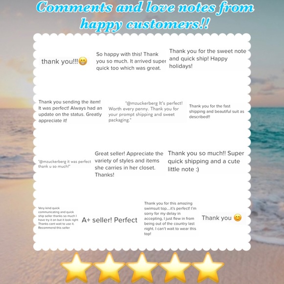 Thanks for swimming by my closet!! - Picture 3 of 7